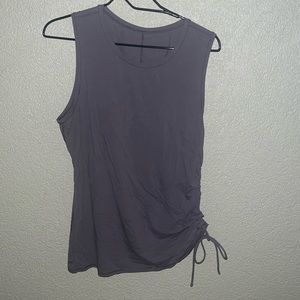 cotton ruched lululemon top